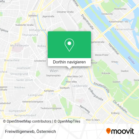 Freiwilligenweb Karte