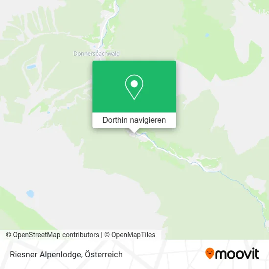 Riesner Alpenlodge Karte