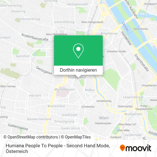 Humana People To People - Second Hand Mode Karte