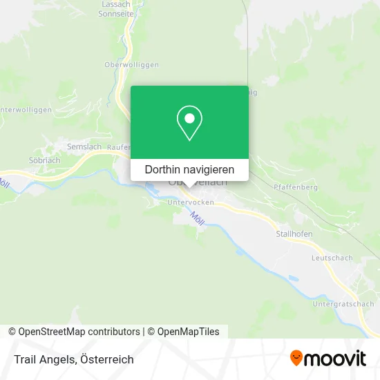 Trail Angels Karte