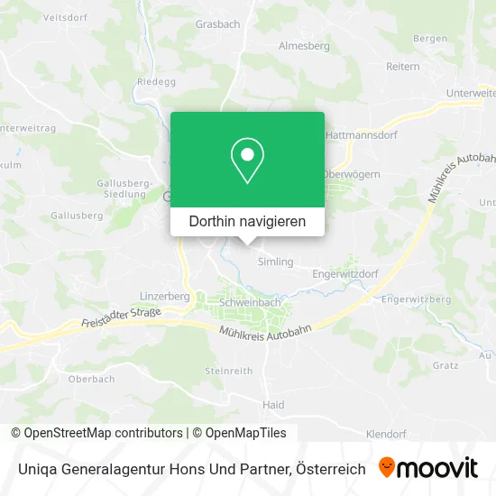 Uniqa Generalagentur Hons Und Partner Karte