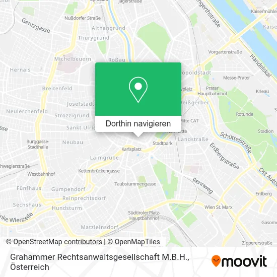 Grahammer Rechtsanwaltsgesellschaft M.B.H. Karte