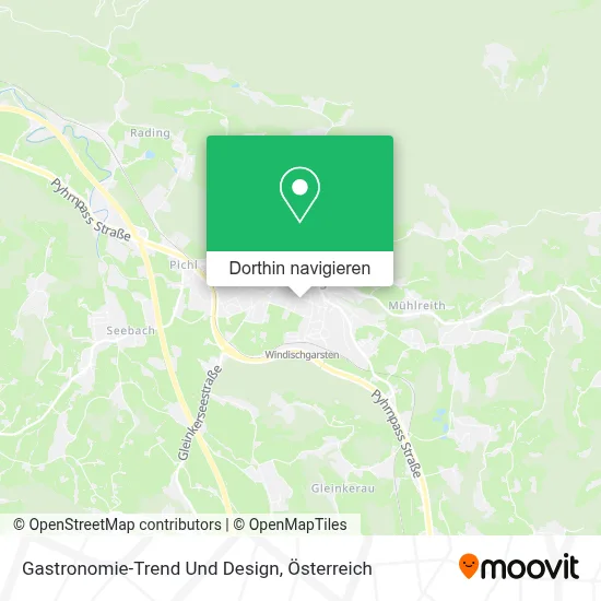 Gastronomie-Trend Und Design Karte