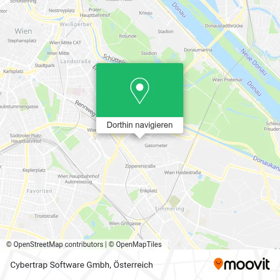 Cybertrap Software Gmbh Karte