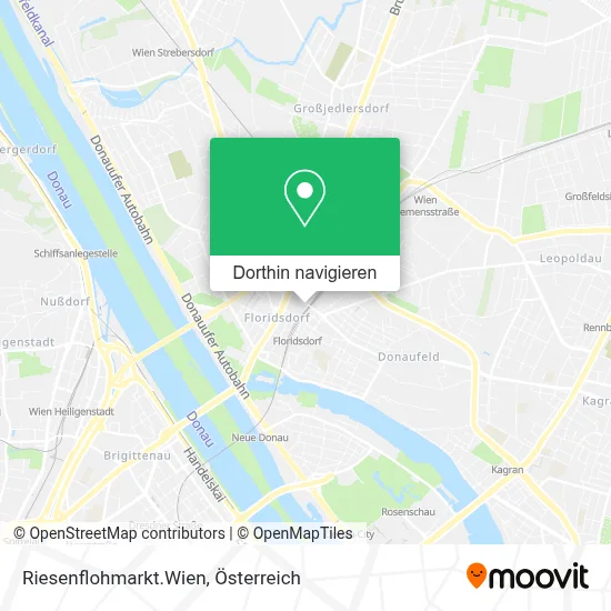 Riesenflohmarkt.Wien Karte