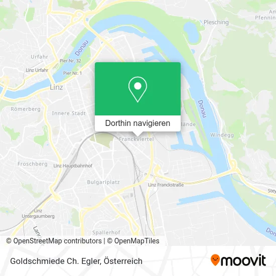 Goldschmiede Ch. Egler Karte