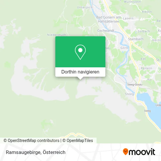 Ramsaugebirge Karte