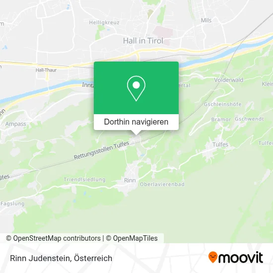 Rinn Judenstein Karte