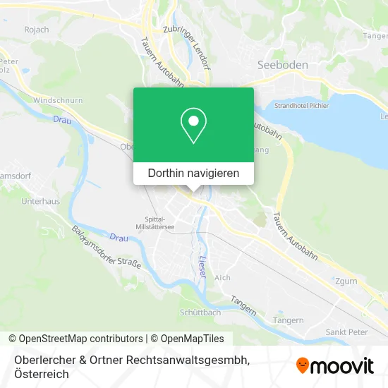 Oberlercher & Ortner Rechtsanwaltsgesmbh Karte
