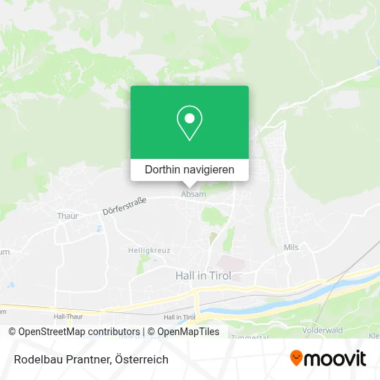 Rodelbau Prantner Karte