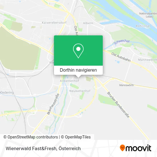 Wienerwald Fast&Fresh Karte