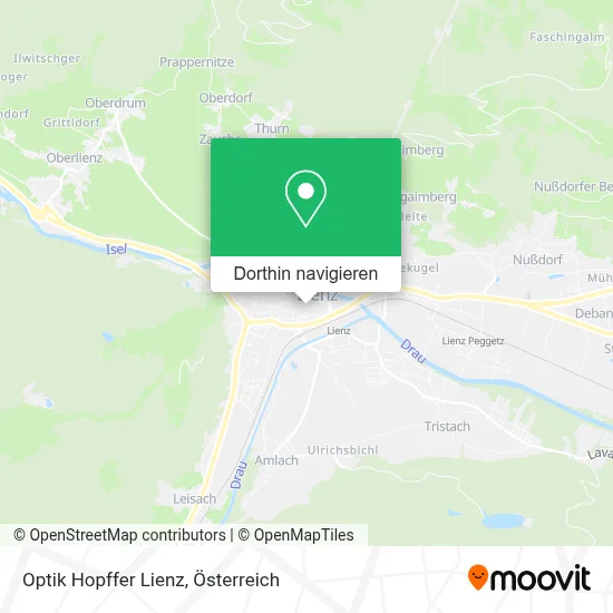 Optik Hopffer Lienz Karte