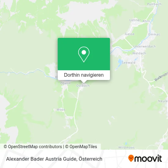 Alexander Bader Austria Guide Karte
