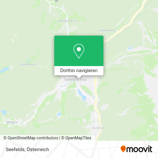 Seefelds Karte