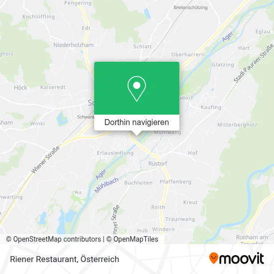 Riener Restaurant Karte