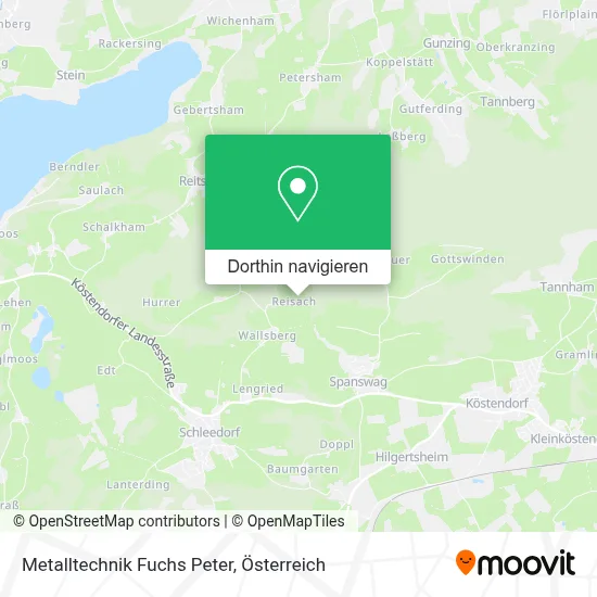Metalltechnik Fuchs Peter Karte