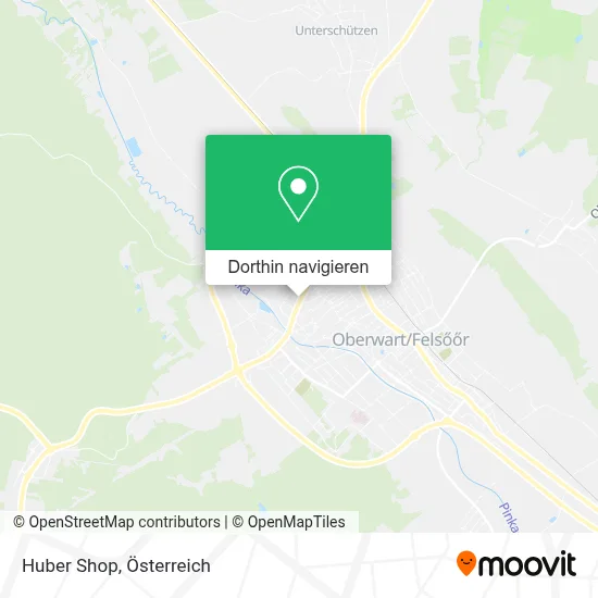Huber Shop Karte