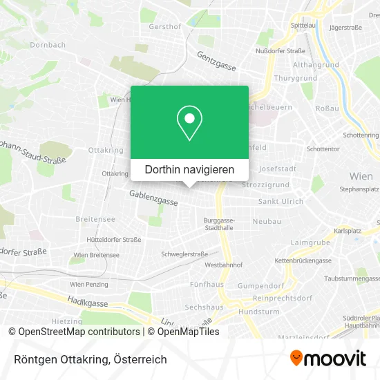 Röntgen Ottakring Karte