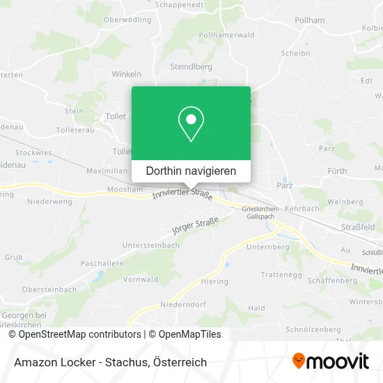 Amazon Locker - Stachus Karte