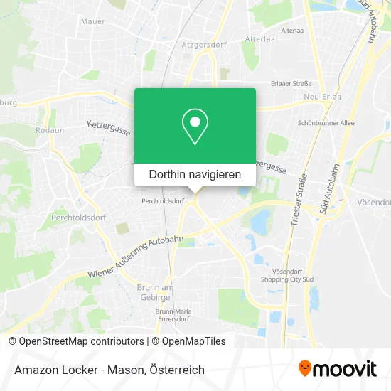 Amazon Locker - Mason Karte