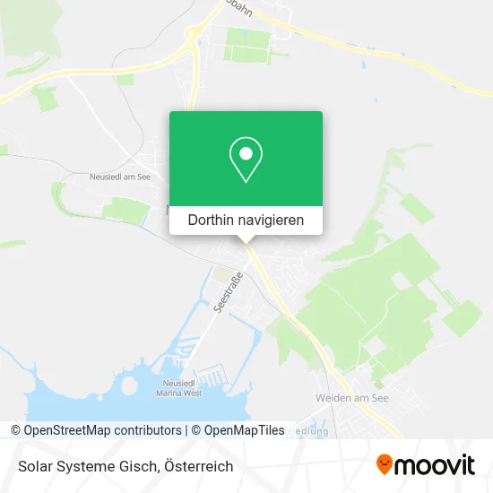 Solar Systeme Gisch Karte