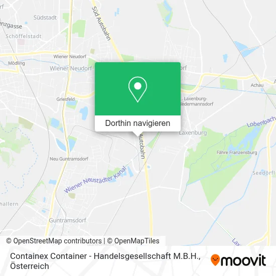 Containex Container - Handelsgesellschaft M.B.H. Karte