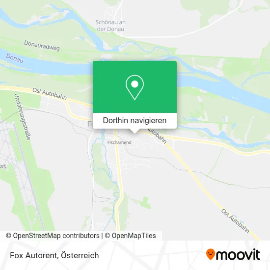 Fox Autorent Karte