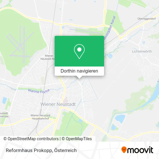Reformhaus Prokopp Karte