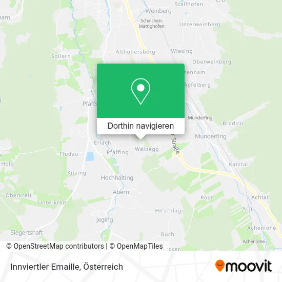 Innviertler Emaille Karte