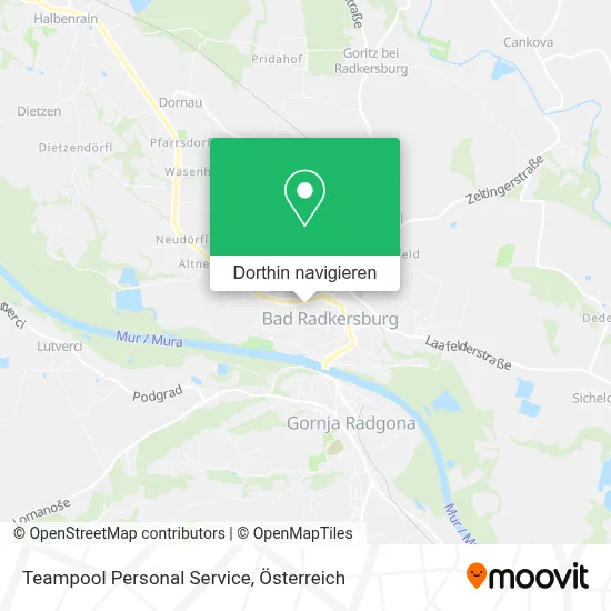 Teampool Personal Service Karte