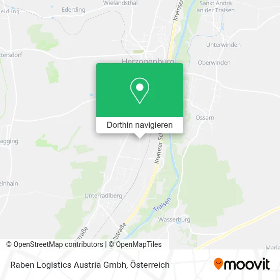 Raben Logistics Austria Gmbh Karte