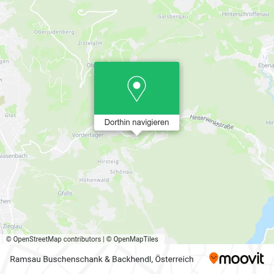 Ramsau Buschenschank & Backhendl Karte
