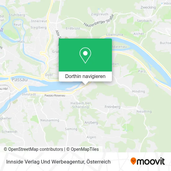 Innside Verlag Und Werbeagentur Karte