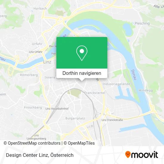 Design Center Linz Karte
