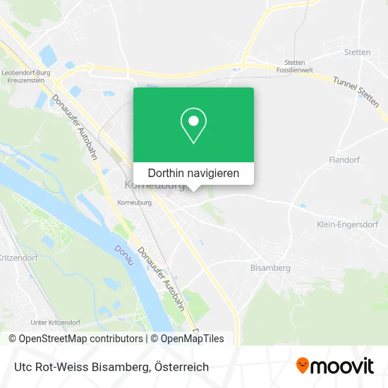 Utc Rot-Weiss Bisamberg Karte