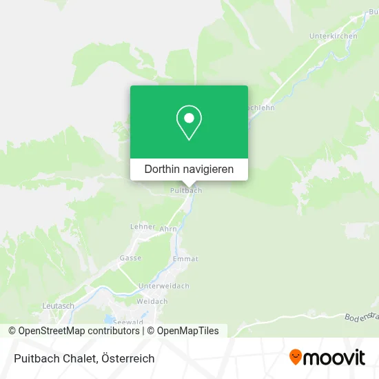 Puitbach Chalet Karte
