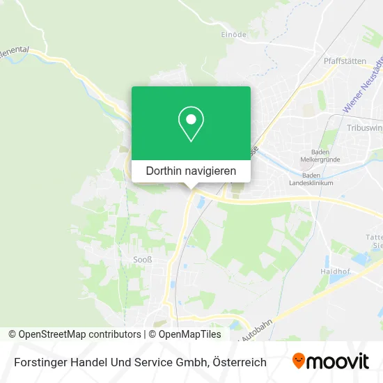 Forstinger Handel Und Service Gmbh Karte