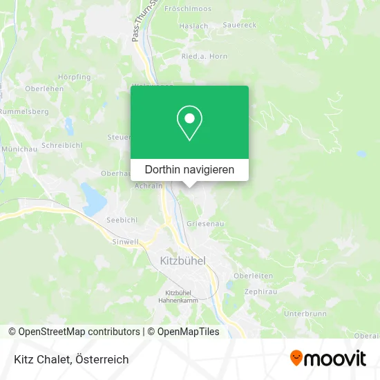 Kitz Chalet Karte