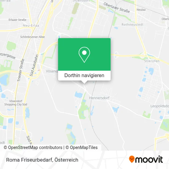 Roma Friseurbedarf Karte