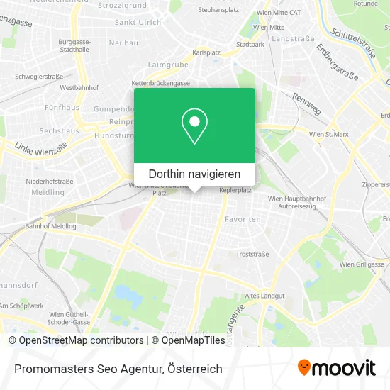 Promomasters Seo Agentur Karte