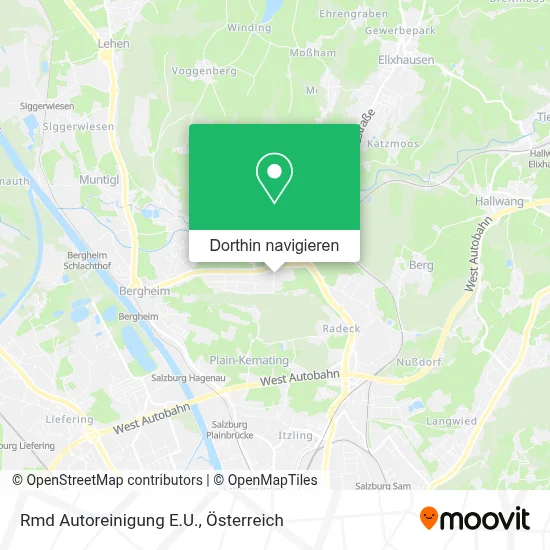 Rmd Autoreinigung E.U. Karte