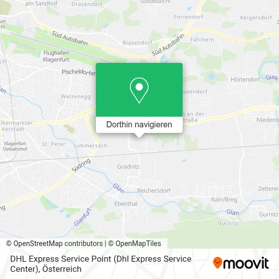 DHL Express Service Point (Dhl Express Service Center) Karte