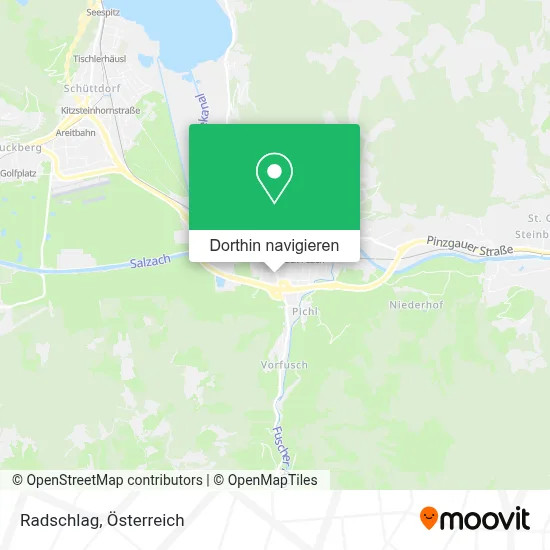 Radschlag Karte