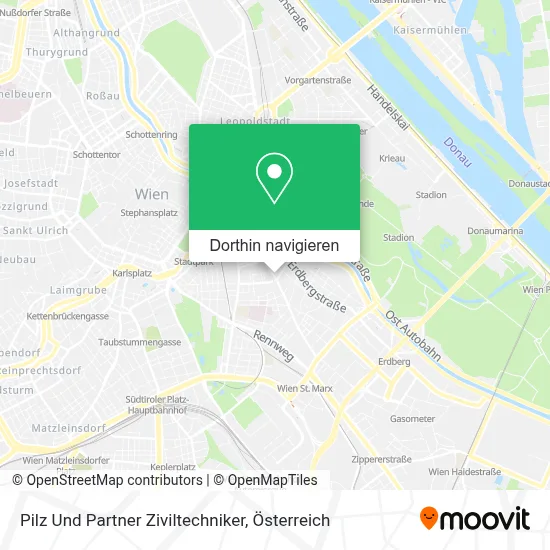 Pilz Und Partner Ziviltechniker Karte