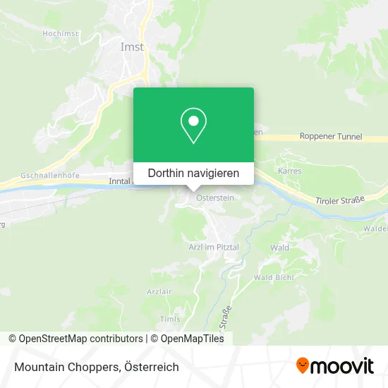 Mountain Choppers Karte