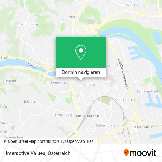 Interactive Values Karte