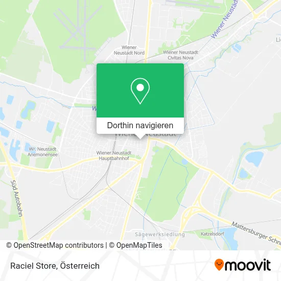 Raciel Store Karte