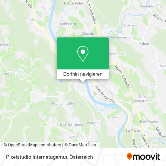 Pixelstudio Internetagentur Karte