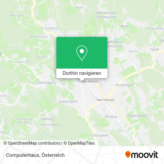 Computerhaus Karte