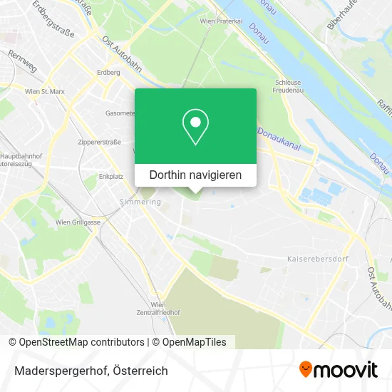 Maderspergerhof Karte